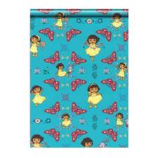 Dora The Explorer Blue 2m Roll Wrap